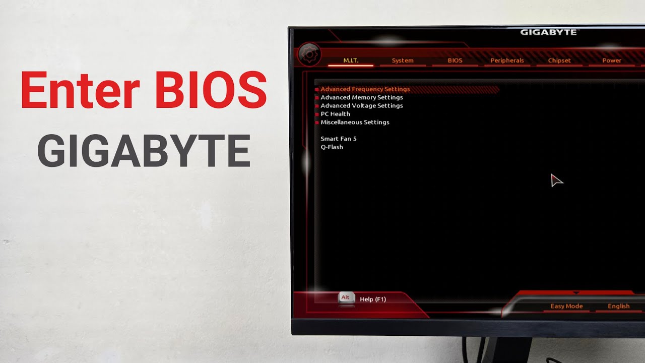 How do I enter BIOS on GIGABYTE motherboards? CrossPointe