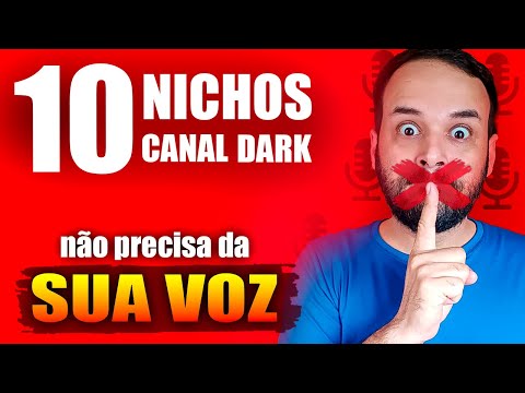 10 MELHORES NICHOS CANAL DARK NÃO PRECISA FALAR (VOZ ) part 1/3