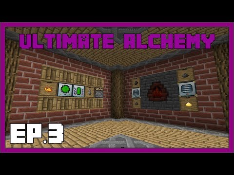 Ultimate Alchemy - EP3 - Blaze Powder & Ender Pearls Automation - Modded Minecraft 1.12.2