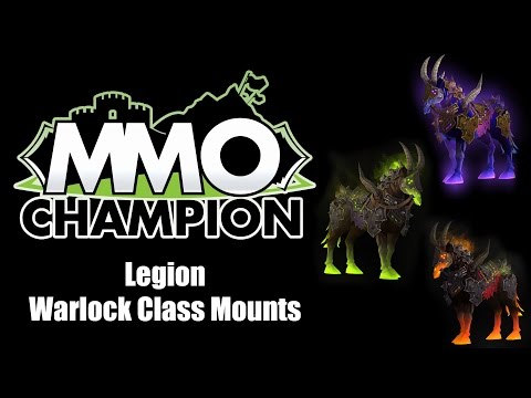 Patch 7.2 - Warlock Class Mounts