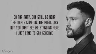 Dancing On My Own - Calum Scott (Lyrics)