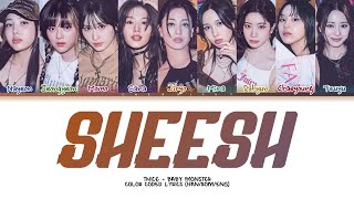 Download lagu [AI COVER] TWICE 'SHEESH' (BABY MONSTER) | Color Coded lyrics   Line distribution mp3