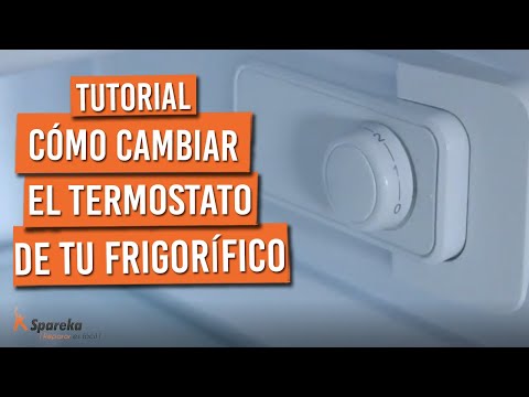 Cómo cambiar el termostato de tu frigorífico