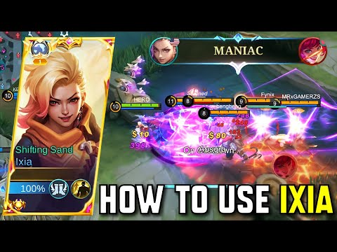 How to use IXIA Like a Pro | Ixia Best Build 2023 - MLBB