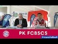 FC Bayern München - SC Sand: Die Pressekonferenz