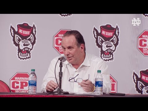 @NDMBB | Mike Brey Post-Game Press Conference at NC State (2020)