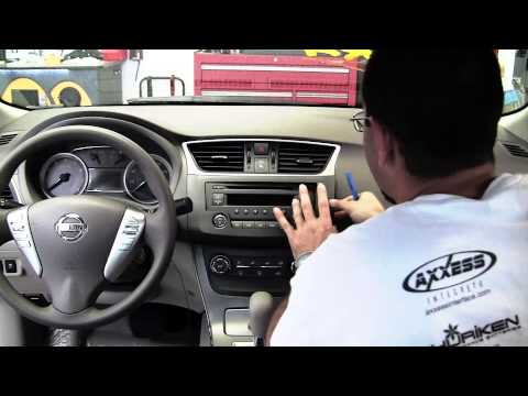 Dash Kit Installation - Fits 2013-209 Nissan Sentra (95/99-7618G)