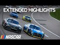 3-wide racing and a late-race move for the win : NASCAR Cup Series Extended Highlights