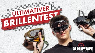 MIT 3 JOULE AUF AIRSOFT SCHUTZBRILLEN SCHIESSEN! Halten sie es aus?!