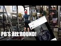 PB'S ALL ROUND! | Ab Salute Gym | Vlog/leg day