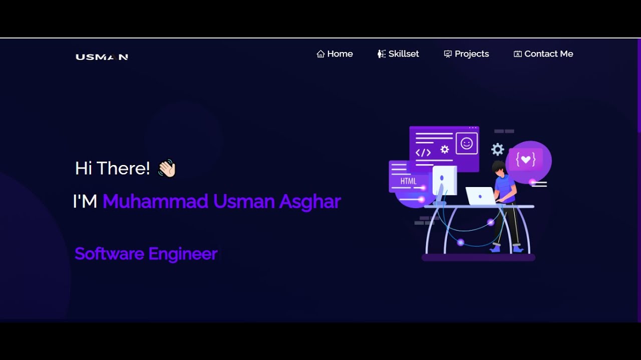 Portfolio Website | REACT JS | Software Engineering SWE Fellowship