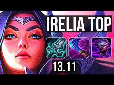 IRELIA vs JAYCE (TOP) | 300+ games, Dominating | KR Master | 13.11