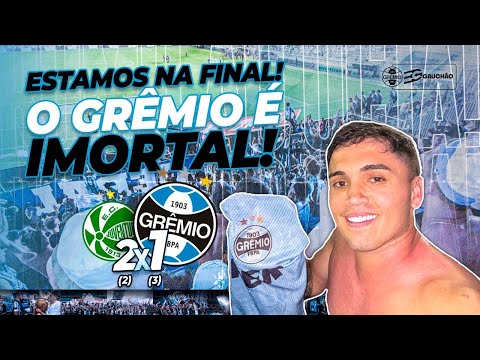 JUVENTUDE 2 (2) X (3) 1 GRÊMIO - ESTAMOS NA FINAL! GRÊMIO IMORTAL!