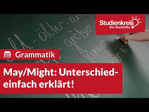 May/Might: Unterschied! | Englisch verstehen mit dem Studienkreis