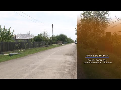 PROFIL DE PRIMAR - BĂNEL BĂRBIERU, primarul comunei TĂTĂRANU