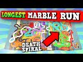 BUILDING A GIANT MARBLE MAZE TO EXPLOIT THE GAME - Marble World Is Perfectly Balanced