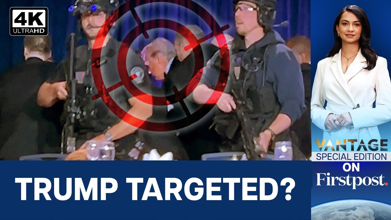 White House Dinner Shooting: Was Gunman Targeting Trump? | Vantage on Firstpost | 4K