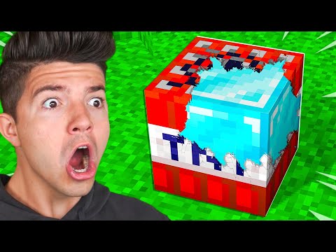 威廉與但 TNT 下降自定義項目... (Minecraft but TNT Drops Custom Items...)