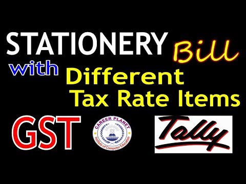 Tally ERP 9 GST Accounting Entries in Tally Hindi |GST Ledgers CGST SGST IGST Sales Purchase