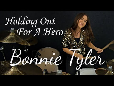 Bonnie Tyler - Holding Out For A Hero - Drum Cover By Nikoleta (15 years old)