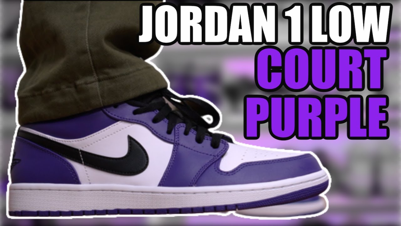Watch Now AIR JORDAN 1 LOW COURT PURPLE 2020 REVIEW + ON FEET & RESELL PREDICTIONS AIR JORDAN 1 LOW COURT PURPLE 2020 REVIEW + ON FEET & RESELL PREDICTIONS