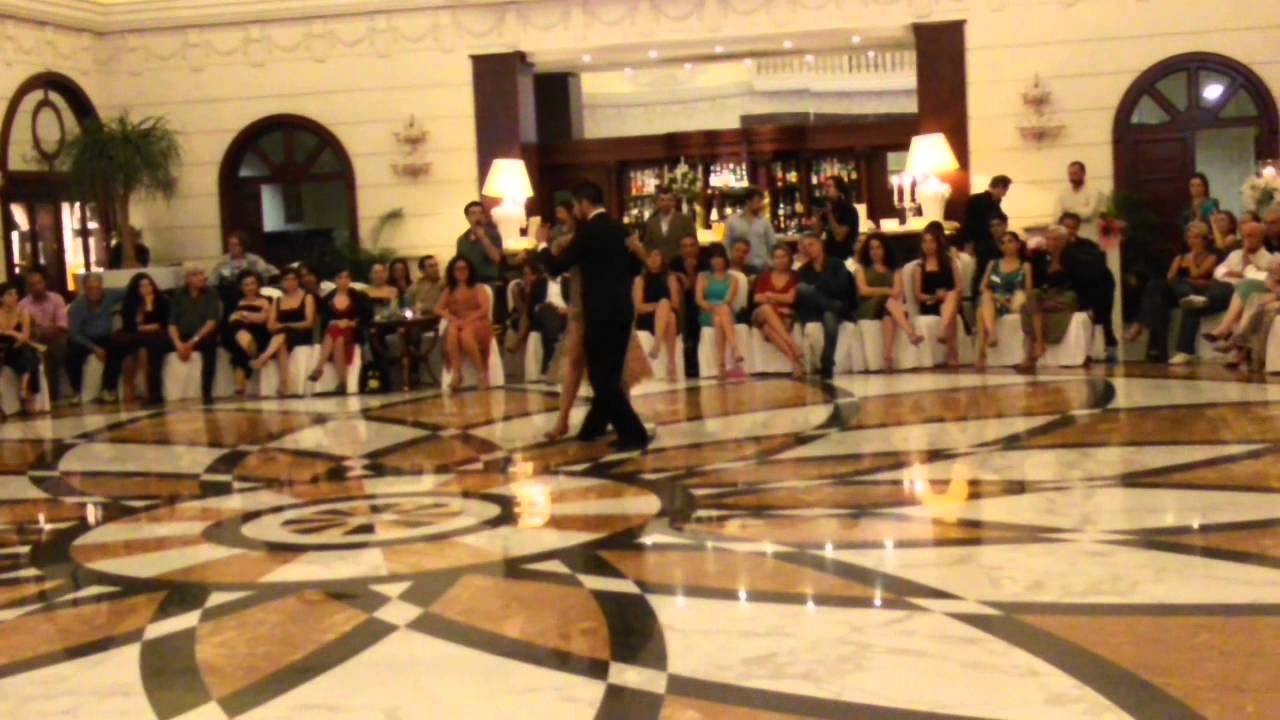 esibizione di Sebastian Jimenez and María Inés Bogado al Tango Meeting Caserta