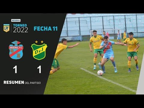 #Reserva | Fecha 11 del Torneo 2022 | Arsenal – Defensa y Justicia