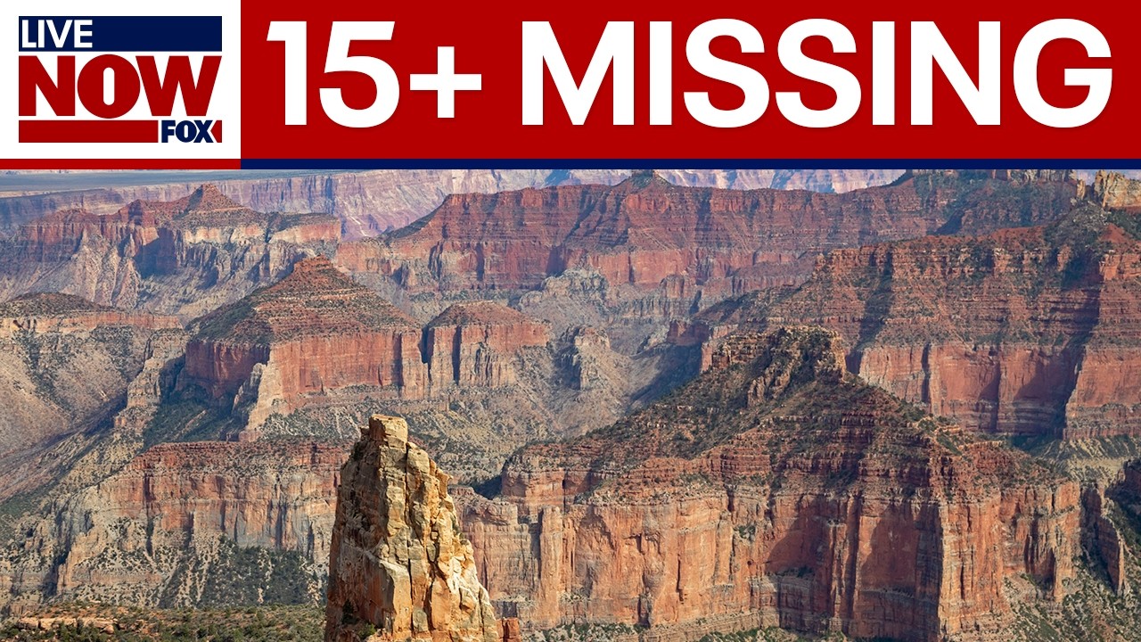 15+ hikers unaccounted for after flash flooding at Grand Canyon, NPS says