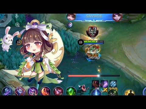 Chang'e First Savage | Season 38 Solo Rank | 12s Ultimate Spam Build - MLBB