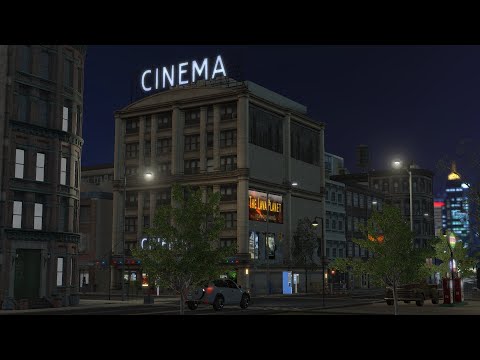 Big City and River Front Scene Iclone 8 Animation