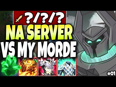 NA SERVER vs my 180ms IMMORTAL MORDE MONSTER 🔥 NA Ranking Ep #1 - LoL Mordekaiser Season 11 Gameplay