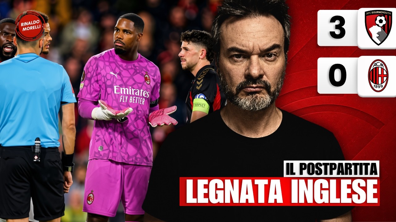 BOURNEMOUTH-MILAN 3-0, e adesso che fa AMORIM? | Il postpartita con Rinaldo Morelli