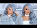 LET'S MAKE A WIG ICY GREY HAIR | HAIR & MAKEUP TUTORIAL LET'S MAKE A WIG ICY GREY HAIR | HAIR & MAKEUP TUTORIAL