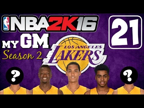 NBA2K16 PC "MyGM" [Season 2 Lakers - 21] vs Celtics! NO HOME CROWD ADVANTAGE?!?