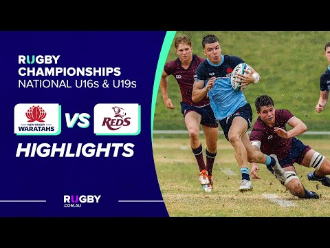 U16s NSW Waratahs v Queensland Reds Final Highlights | National Rugby Championship