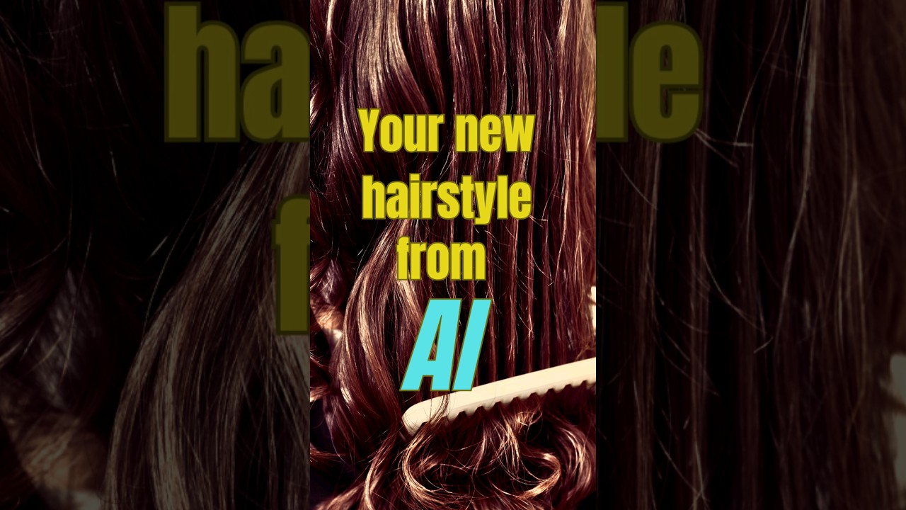 Your new hairstyle from AI! #shorts #ai #hairstyle