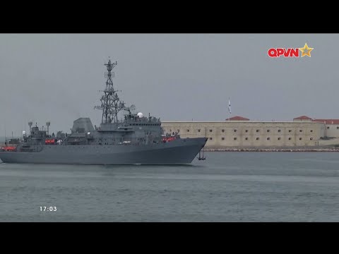 📺SBQS NEWS | Sau cuộc đụng độ ở biển Đen, Ivan Khurs cập cảng Sevastopol: