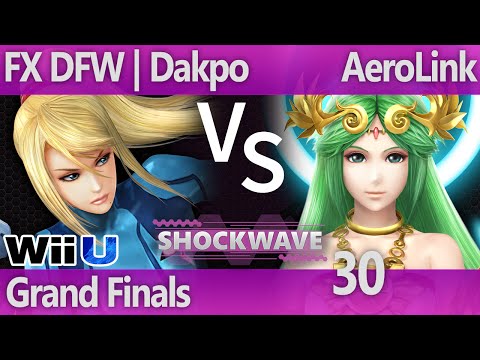 SW 30 Wii U - FX DFW | Dakpo (ZSS) vs AeroLink (Palutena) - Grand Finals