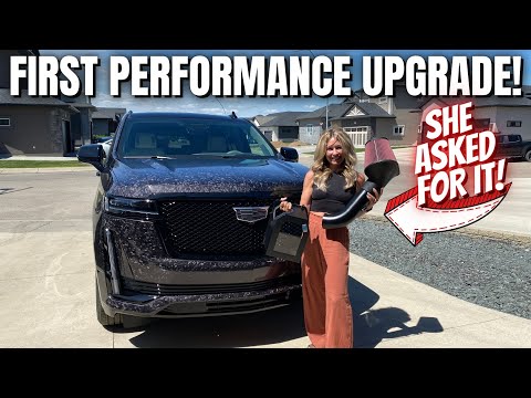 Cold Air Intake Install – Cadillac Escalade Sport Platinum (6.2L V8)