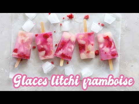 Recette Sorbet framboise litchi
