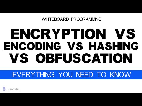 Difference Between Encryption vs Encoding vs Hashing vs Obfuscation Explained