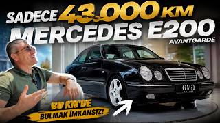 BÖYLESİNİ BULMAK ÇOK ZOR! 43.000 KM’DE E200 AVANTGARDE