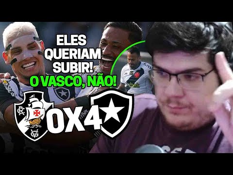 CASIMIRO REAGE: VASCO 0X4 BOTAFOGO PELA 34ª RODADA DA SERIE B 2021 | Cortes do Casimito