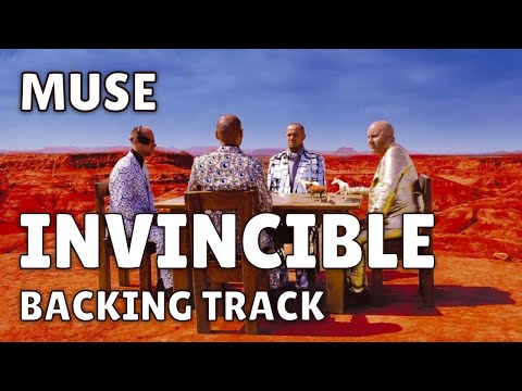 Muse - Invincible / Guitar backing tracks WITH VOCALS