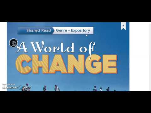 A World of Change - gr 4 - Wonders
