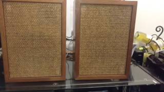 Vintage Speaker Restoration XAM 4D speakers