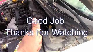 How to Fix Codes P0335 & P0725 on a Nissan Altima | Crankshaft Position Sensor A Circuit Replacement