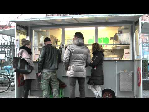 The Hotdog Stand In Copenhagen