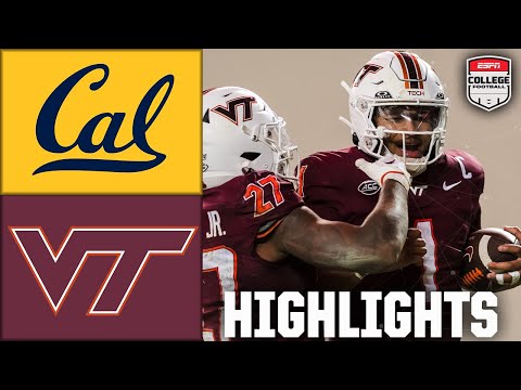 California Golden Bears vs. Virginia Tech Hokies | Full Game Highlights | ESPN College Football
