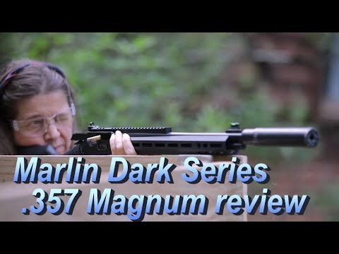 Marlin Dark Series .357 Magnum review. Tactical lever gun or novelty.  
